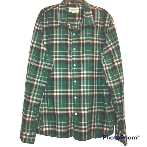 Ralph Lauren Denim Supply Plaid Button Down Shirt Men’s XXL - Picture 1 of 7